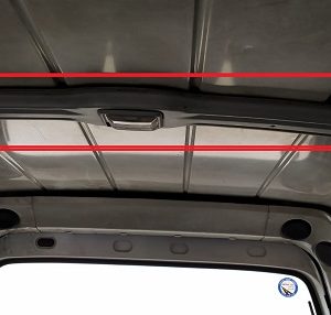 HYUNDAI H100 1994-2008 TAVAN ARKA İÇ SACI (( ARKA LAMBA SACI )) 72915-43025AR ORİJİNAL