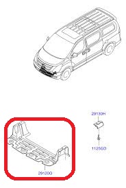 HYUNDAI H1 2008-2011 KARTER MUHAFAZASI 29120-4H000 ORİJİNAL