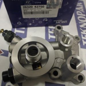 HYUNDAI KAMYONET 2004-2022 YAĞ FİLTRE BAĞLANTI BRAKETİ ORİJİNAL 26320-42750