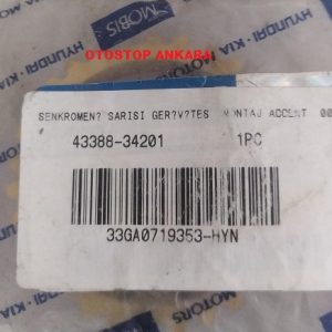 HYUNDAI ACCENT 2000-2003 SENKROMEÇ SARISI 5.VE GERİ 43388-34201 ORİJİNAL
