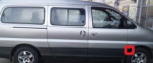 HYUNDAI STAREX 1998-2001 ÇITA ÖN ÇAMURLUK SAĞ 87702-4A100 ORİJİNAL