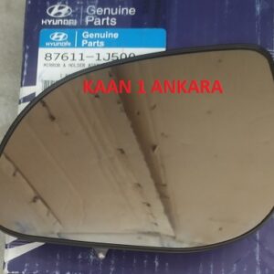 HYUNDAI İ20 2008-2011 AYNA CAMI SOL DİKİZ (( ELEKTRİKLİ )) 87611-1J200 ORİJİNAL