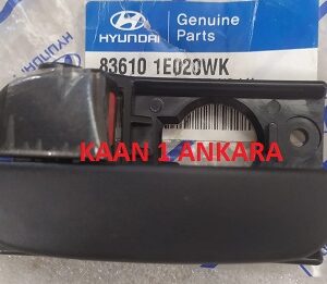 HYUNDAI ERA İÇ KOLU SOL ARKA KAPI (( SİYAH )) 83610-1E020WK ORİJİNAL