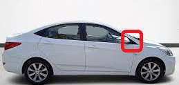 HYUNDAI BLUE AYNA KÖŞE SAĞ ÜÇGEN BAKALİTİ 86190-1R000 ORİJİNAL