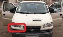 HYUNDAI STAREX KAMYONET FAR ALT BAKALİTİ SAĞ (( ASTARLI -BEYAZ BOYALI )) 86540-47000 YERLI