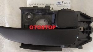 HYUNDAI ELANTRA 2001-2006 İÇ KOLU SAĞ ARKA KAPI (( SİYAH )) 83620-2D000CA ORİJİNAL