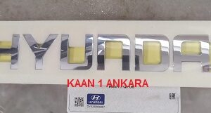 HYUNDAI İ30 2012-2016 (( HYUNDAI )) YAZI  (( KABATMALI YAZI )) 86335-H1020 ORİJİNAL